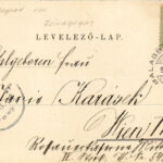 1902 Balassagyarmat, Fő utca, Izraelita templom, zsinagóga. Wertheimer Zs. kiadása (EK) - Image 2