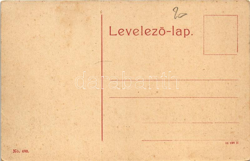 Vajdahunyad, Hunedoara; vár / castle. W.L. ? No. 480. - Image 2