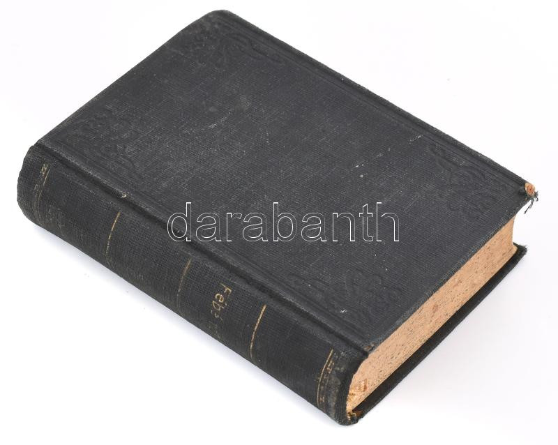 1937 Fébé naptár az 1937. évre. Apró elmélkedések, hasonlatok az év minden napjára. Bp., Fébé Ev. Diakonissza Anyaház Könyv- és Papírkereskedése. Egészvászon-kötésben. - Image 2