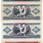 1969-1975. 10Ft (2xklf) + 1965-1980. 20Ft (3xklf) + 1975-1980. 50Ft (2xklf) + 1975. 100Ft T:III közte több szép papír - Image 4