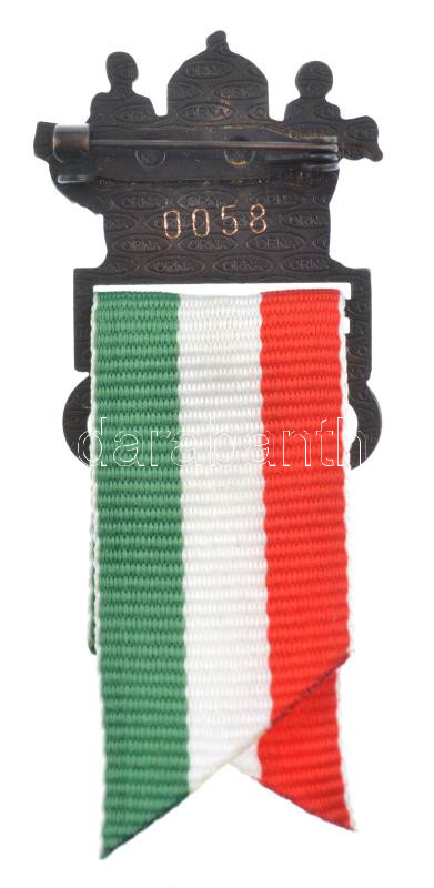 2016 Riói Olimpia magyar csapat tag részvételi jelvény. Zománcozott, sorszámozott. T1. 7 cm / Rio Olympic Games Hungarian Team member badge - Image 2