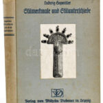 Segmiller, L.: Stilmerkmale und Stilunterschiede. Leipzig, 1937 Diebner. Kiadói vászonkötésben foltos lapokkal 118 p + 76 t