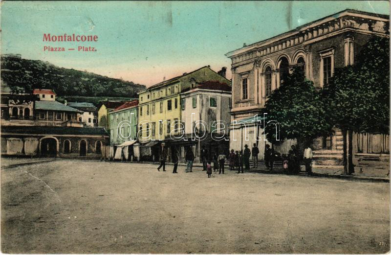 Monfalcone, Piazza / Platz / square (Rb)