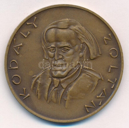 Kiss Nagy András (1930-1997) DN 'Kodály Zoltán / Háry János' kétoldalas bronz emlékérem (60mm) T:1-