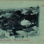 1900 Karánsebes, Caransebes; látkép / general view (EK)
