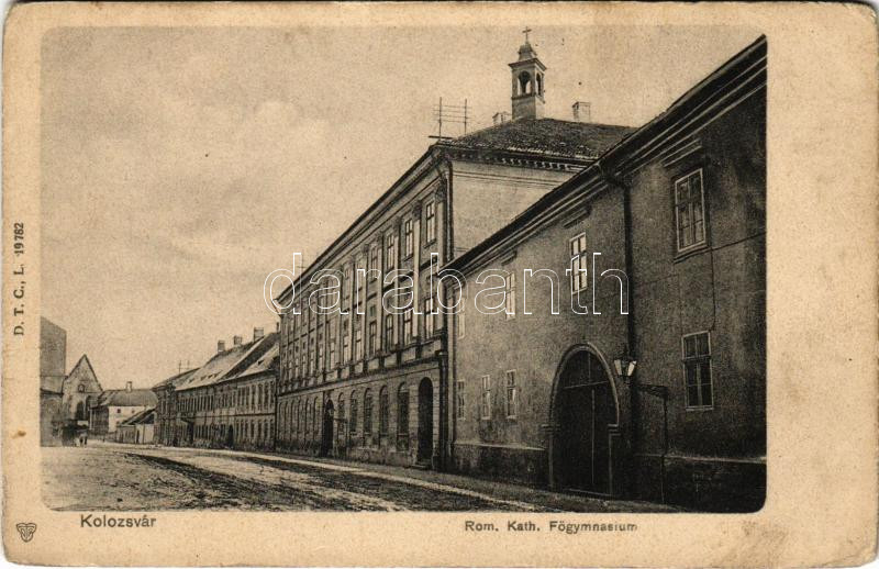 Kolozsvár, Cluj; Római katolikus főgimnázium / school (EK)