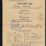 cca 1940-1945 M. kir. katonák iratai, igazolványi lap, leszerelési jegyek, polgári lap, stb. - Image 2