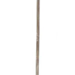 Sport Szálló asztali zászlótartó rúd, alpakka, XX. sz. első fele. Jelzett, m: 47,5 cm