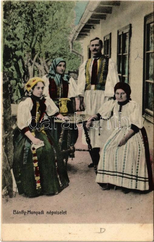 Bánffyhunyad, Huedin; népviselet / Transylvanian folklore (fl)