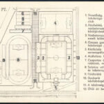 FTC stadion terve, képeslap, hátoldalon ismertető szöveggel, 10×15 cm - Image 2