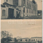 1916 Magyarcséke, Ceica; Járásbíróság, utcakép / court, street view