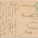 1916 Magyarcséke, Ceica; Járásbíróság, utcakép / court, street view - Image 2