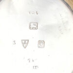Angol ezüst (Ag) zsebóra jelzett. Sorszámozott szerkezettel, hibátlan számlappal Működő, jó állapotban. d: 50 mm - Image 4