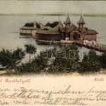 1899 (Vorläufer) Keszthely, Fürdősziget. Sujánszky József kiadása (EK)