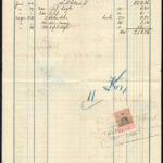 1911 Orosháza, Kristó és Társai Gőztéglagyár fejléces okmánybélyeggel, 10 f. okmánybélyeggel. - Image 2