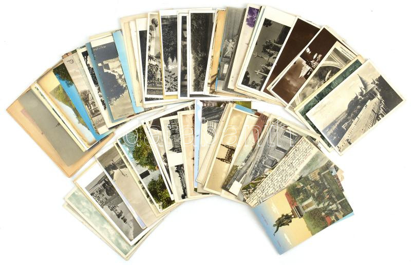 Kb. 121 db RÉGI történelmi magyar város képeslap vegyes minőségben / Cca. 121 pre-1945 historical Hungarian town-view postcards in mixed quality - Image 2