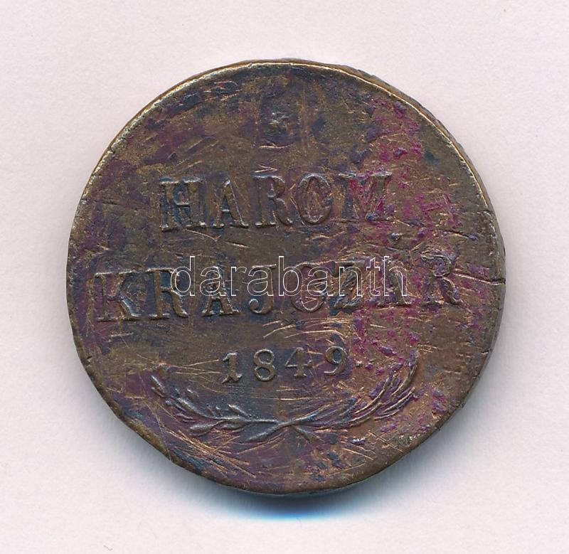 1849NB 3kr Cu T:2- ph. Adamo B2
