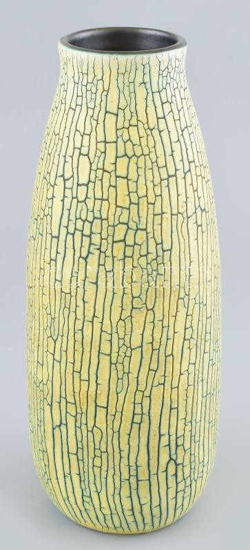 Retró kerámia váza, hibátlan, m: 26 cm