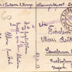 1917 Vodnjan, Dignano; Teatro Sociale / Színház. M. Fabro kiadása / theatre + 'K.u.K. I. Seebataillonskommando' (EB) - Image 2