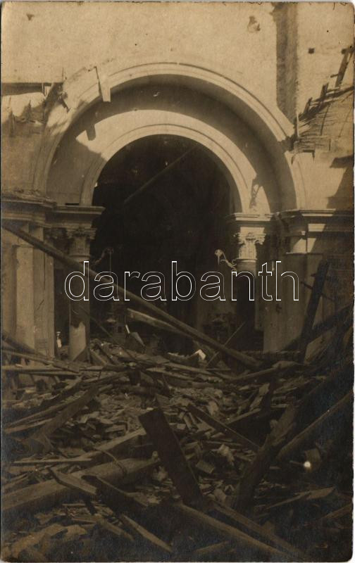 Mellame, WWI church ruins. photo