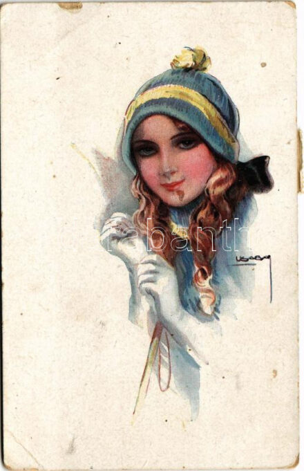 Hölgy / Lady. Erkal Nr. 343/4. s: Usabal (EK)