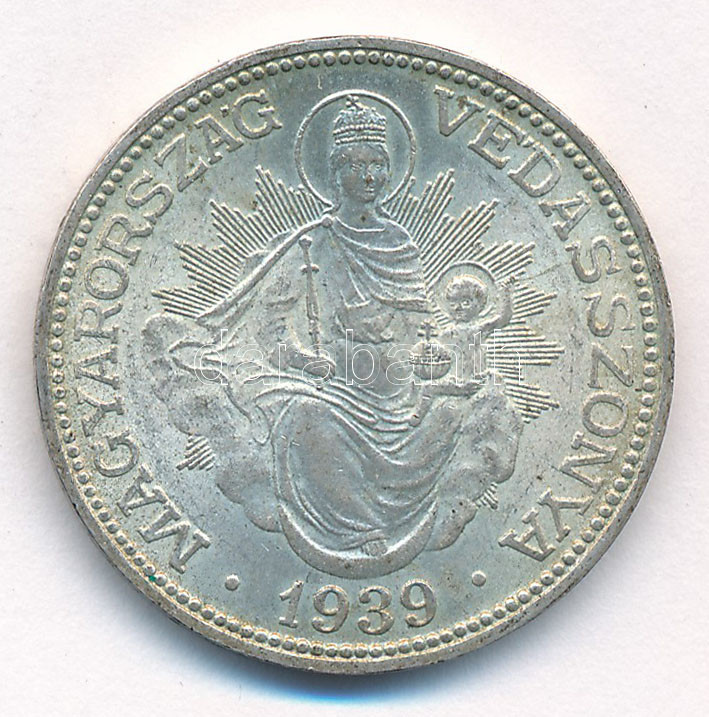 1939. 2P Ag 'Madonna' T:1- Adamo P7