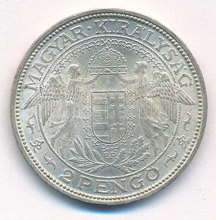 1939. 2P Ag 'Madonna' T:1- Adamo P7 - Image 2