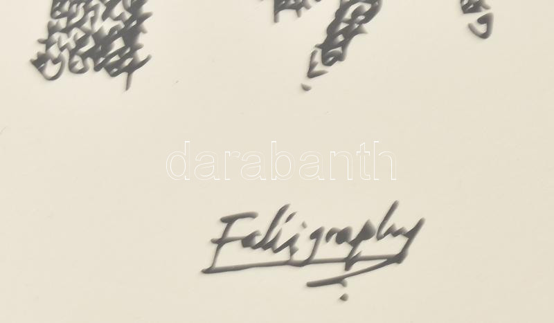 Fahad Alyu: Bob Marley. Tus, papír. jelzett 30x40 cm Üvegezett keretben, hátoldalt tanusítvánnyal - Image 2