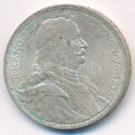 1935. 2P Ag 'Rákóczi' T:1- patina, kis ph. Adamo P7.2