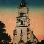 Galgóc, Frasták, Hlohovec; Római katolikus templom. Vasúti levelezőlapárusítás 5. sz. 1918. / Catholic church (fa)
