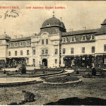 1911 Homonna, Homenau, Humenné; Gróf Andrássy Sándor kastélya. W.L. Bp. 5649. / castle (ázott / wet damage)