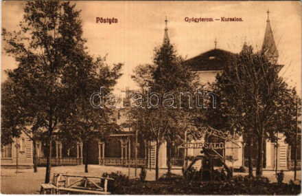 Pöstyén, Piestany; Gyógyterem. Kaiser Ede kiadása / Kursalon / spa, bath (EK)