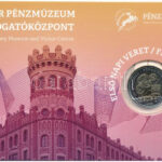 2022. 100Ft 'Magyar Pénzmúzeum és Látogatóközpont' első napi veret sorszámozott emléklapon '05827' T:1