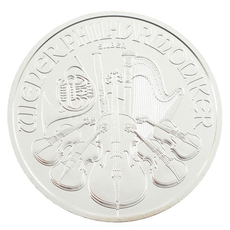 Ausztria 2021. 1,5E Ag 'Bécsi Filharmonikusok' T:BU Austria 2021. 1,5 Euro Ag 'Vienna Philharmonic' C:BU Krause KM#3159 - Image 2