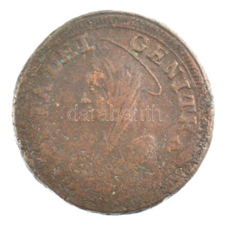 Olasz Államok / Pápai Állam / Fermo 1797-1798. 5B Cu 'Pius VI' (15.17g) T:3 ph. Italian States / Papal States 1797-1798. 5 Baiocchi Cu 'Pius VI' (15.17g) C:F edge error Krause KM#3.1