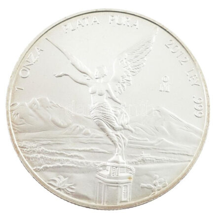 Mexikó 2012. 1 Onza Ag 'Libertad' T:BU Mexico 2012. 1 Onza Ag 'Libertad' C:BU Krause KM#639