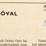 1982-85 A Vigiilia 4 száma, benne Molnár ANtal, Orbán Ottó, Rónay László, Lengyel Balázs autográf aláírásai - Image 2
