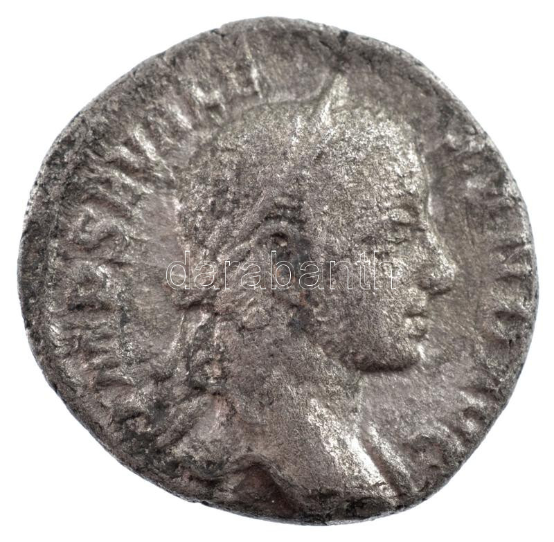 Római Birodalom / Róma / Severus Alexander 228-231. Denarius Ag (2,74g) T:2,2- patina Roman Empire / Rome / Severus Alexander 228-231. Denarius Ag 'IMP SEV ALEXAND AVG / VICTORIA AVGVSTI' (2,74g) C:XF,VF patina RIC IV 219