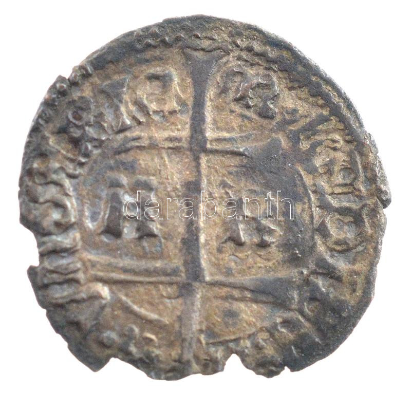 1440. Denár Ag 'V. László (mint trónigénylő)' (0,42g) T:2- Hungary 1440. Denar Ag 'Ladislau V (claim for the throne)' (0,42g) C:VF Huszár: 643., Unger I.: 494.e