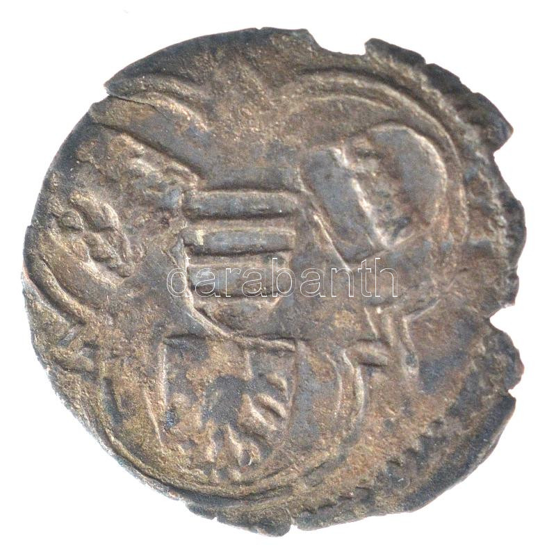 1440. Denár Ag 'V. László (mint trónigénylő)' (0,42g) T:2- Hungary 1440. Denar Ag 'Ladislau V (claim for the throne)' (0,42g) C:VF Huszár: 643., Unger I.: 494.e - Image 2