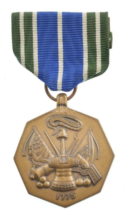 Amerikai Egyesült Államok DN 'Katonai teljesítményért' bronz kitüntetés mellszalaggal T:1- USA ND 'For military achievement' bronze decoration with ribbon C:AU