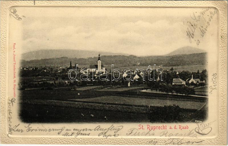 1904 Sankt Ruprecht an der Raab (Steiermark), general view