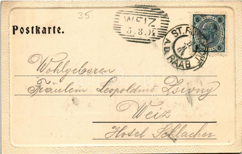 1904 Sankt Ruprecht an der Raab (Steiermark), general view - Image 2