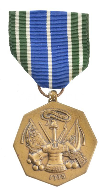 Amerikai Egyesült Államok DN 'Katonai eredményekért' bronz kitüntetés mellszalaggal T:1- USA ND 'For military achievements' bronze decoration with ribbon C:AU