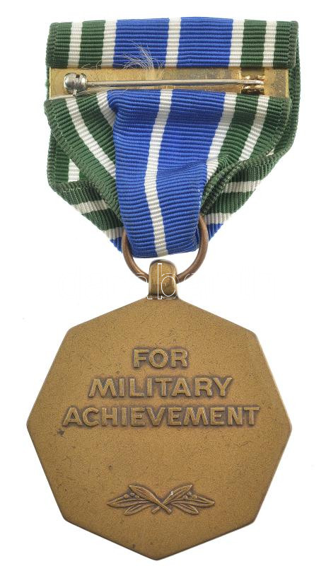 Amerikai Egyesült Államok DN 'Katonai eredményekért' bronz kitüntetés mellszalaggal T:1- USA ND 'For military achievements' bronze decoration with ribbon C:AU - Image 2