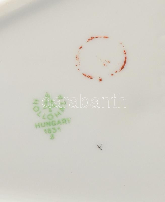 Hollóházi bohócok, porcelán, jelzett, kopásokkal, m: 21,5 cm - Image 2
