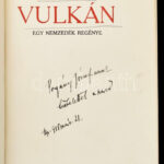 Benedek Marcell: Vulkán. Pogány Józsefnek DEDIKÁLT példány. Borító: Jaschik Álmos. Bp., é.n. Bíró Miklós. Kiadói papírkötésben, félvászon védőborítóval - Image 2