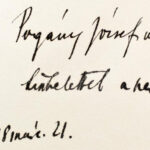 Benedek Marcell: Vulkán. Pogány Józsefnek DEDIKÁLT példány. Borító: Jaschik Álmos. Bp., é.n. Bíró Miklós. Kiadói papírkötésben, félvászon védőborítóval - Image 3