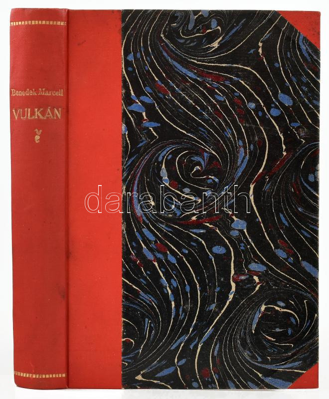 Benedek Marcell: Vulkán. Pogány Józsefnek DEDIKÁLT példány. Borító: Jaschik Álmos. Bp., é.n. Bíró Miklós. Kiadói papírkötésben, félvászon védőborítóval - Image 4