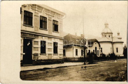 1918 Campulung Moldovenesc, Moldvahosszúmező, Kimpolung (Bukovina, Bukowina); street view. photo